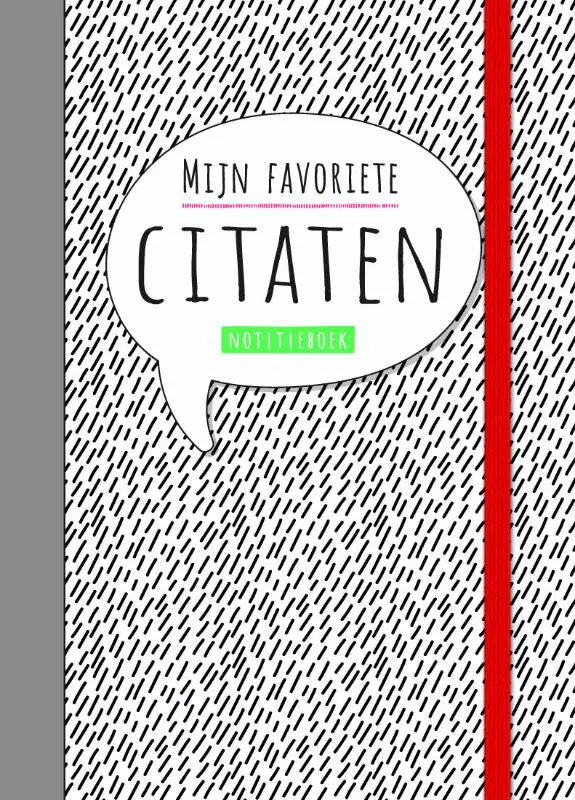 Notitieboek Mijn favoriete citaten
